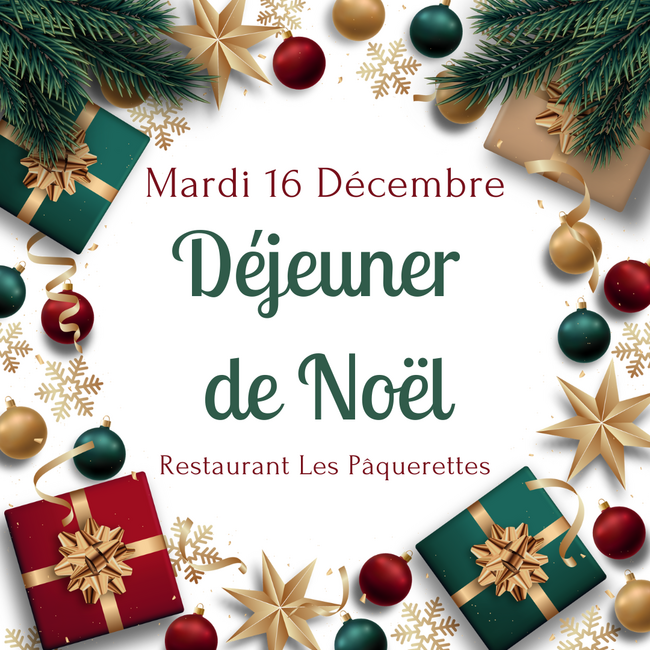 déjeuner de noël 2025